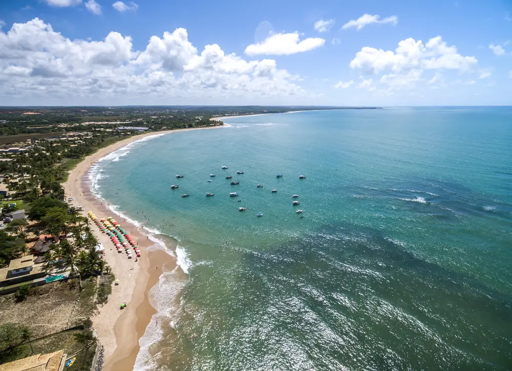 Praia de Guarajuba, Litoral Norte da Bahia